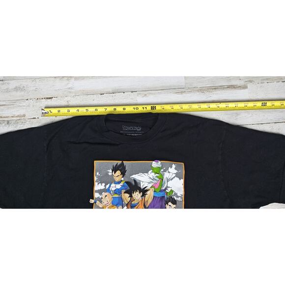 Dragon Ball Super T-Shirt Black Size XL, Goku, Gohan, Piccolo, Vegeta, Toei - Picture 7 of 11
